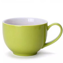 Ec-Friendly Ceramic Milk Coffee Cup with Holder
